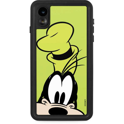 Disney Friends Goofy Up Close iPhone XR Waterproof Case